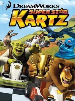 Dreamworks Super Star Kartz [Wheel Bundle] (WII)
